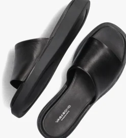 zwarte vagabond shoemakers slippers connie 201