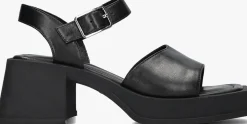 zwarte vagabond shoemakers sandalen met hak hennie 201