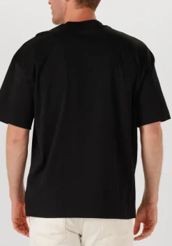 zwarte valenza t-shirt 1026 interlock supima oversized t shirt