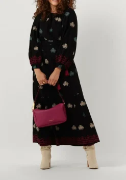 zwarte vanessa bruno midi jurk arabelle