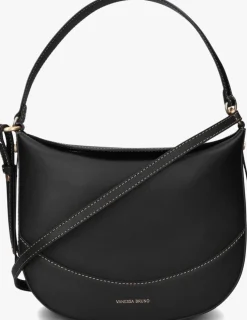 zwarte vanessa bruno schoudertas daily bag mm