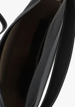 zwarte vanessa bruno schoudertas daily bag mm