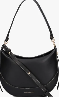 zwarte vanessa bruno schoudertas mini daily bag