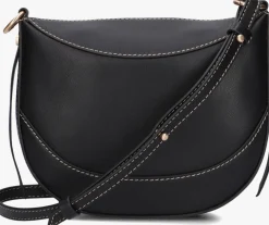 zwarte vanessa bruno schoudertas mini daily bag