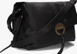 zwarte vanessa bruno schoudertas crossbody gm