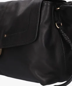 zwarte vanessa bruno schoudertas crossbody gm