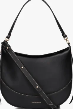 zwarte vanessa bruno schoudertas daily bag