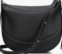 zwarte vanessa bruno schoudertas daily bag