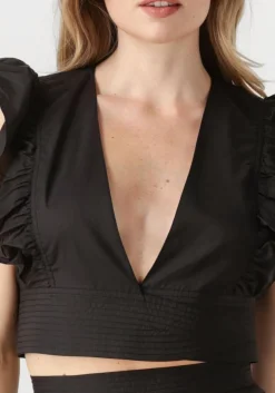 zwarte vanessa bruno top aya