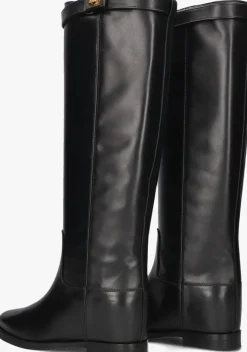 zwarte via roma 15 hoge laarzen santa monica 3807