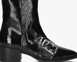 zwarte via vai enkellaarsjes rose camden