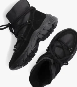 zwarte via vai enkellaarsjes sue knit