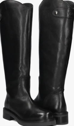 zwarte via vai hoge laarzen lucia rumi