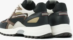 zwarte via vai lage sneakers danae noah