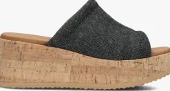 zwarte via vai slippers sissel ryde