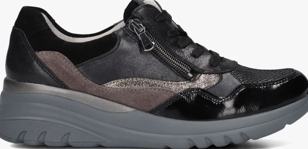 zwarte waldlaufer lage sneakers h carla