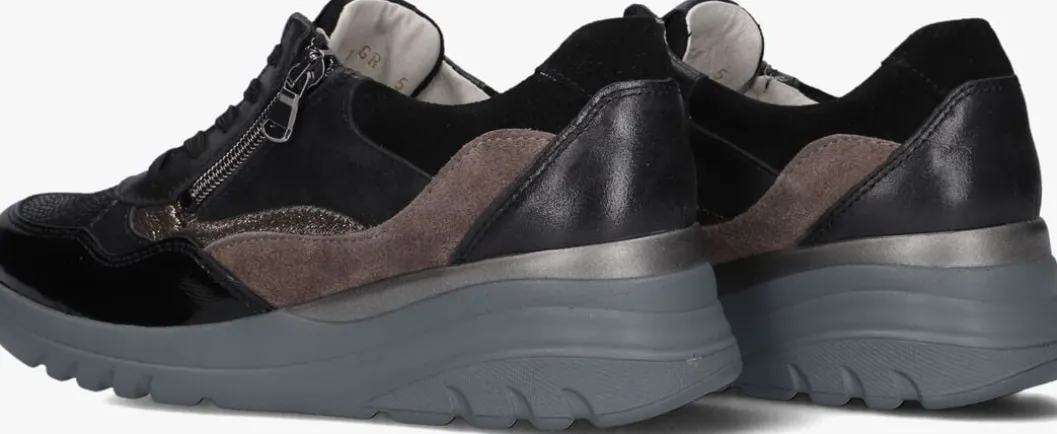 zwarte waldlaufer lage sneakers h carla