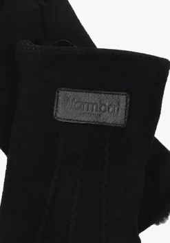 zwarte warmbat handschoenen gloves women