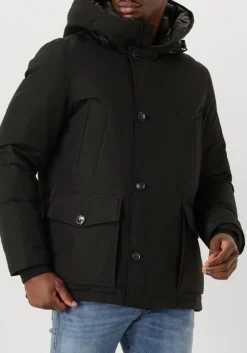 zwarte woolrich winterjassen arctic anorak