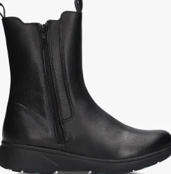 zwarte xsensible enkelboots ferraro