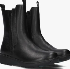 zwarte xsensible enkelboots ferraro