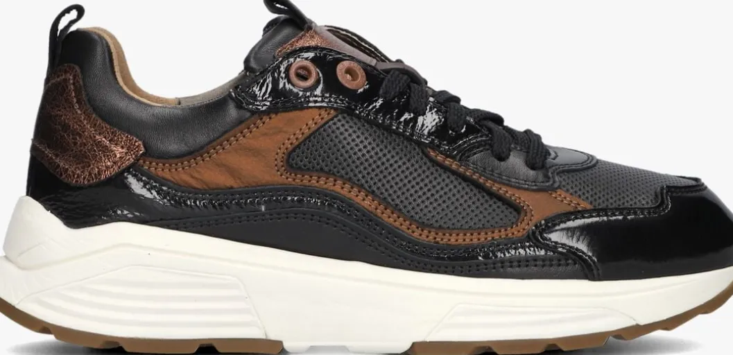 zwarte xsensible lage sneakers milau